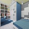 дизайн интерьера комнаты для подростка