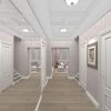дизайн интерьера коридора, интерьер коридора в классическом стиле, зеркало в интерьере