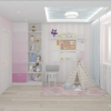 дизайн детской, интерьер детской комнаты, дизайн детской для девочки, современная детская, детская комната.