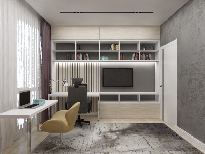 дизайн интерьера кабинета, дизайн кабинета, интерьер кабинета, дизайн-проект кабинета, интерьер рабочего кабинета, кабинет в современном стиле.